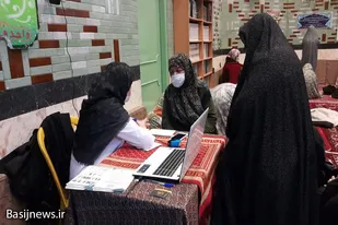 برگزاری میز خدمت با حضور پزشک به همت پایگاه ملائکه همدان
