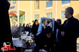 اعزام ۸۰&nbsp; نفر از دانش&zwnj;آموزان حوزه شهید شهبازی درگزین به اردوی راهیان نور