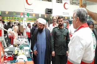 برپایی نمایشگاه تجهیزات و توانمندیهای جمعیت هلال احمر سیستان و بلوچستان