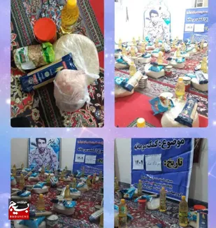 اهدای ۵۰ بسته معیشتی به نیازمندان گتوندی