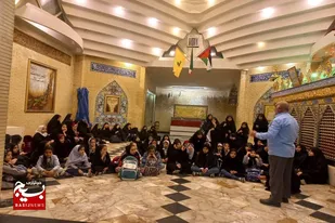 برگزاری اردوی یک روزه نوجوانه&zwnj;های صالحین پایگاه ام&zwnj;وهب روستای بابان کبودراهنگ