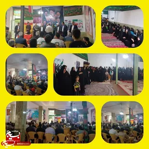 یادواره شهدای آبروی محله در روستای مسن خانمیرزا