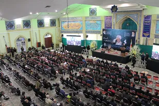 مراسم بزرگداشت ارتحال آیت&zwnj;الله هاشمی رفسنجانی در همدان