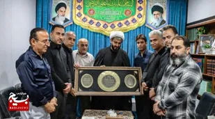 دیدار شهردار دیلم و اعضا شورای شهر با امام جمعه این شهرستان