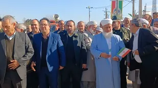 راهپیمایی مردم ولایتمدار تاتارعلیا در روز 22 بهمن 1402