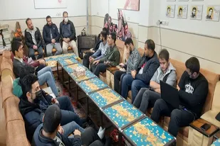 برگزاری جلسه شورای دفاعی پایگاه مقاومت بسیج صاحب الامر سمنان
