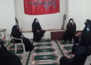 جلسه حلقه صالحین پایگاه بسیج ریحانه النبی برگزار شد