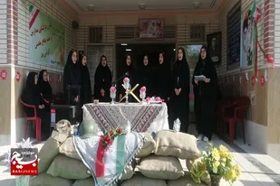 زنگ مهر ایثار و مقاومت در شهر اقلید نواخته شد