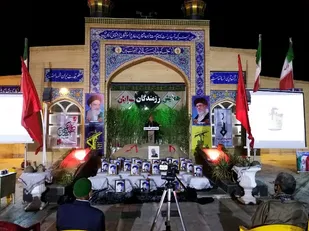 همایش رزمندگان دفاع مقدس در سرایان برگزار شد