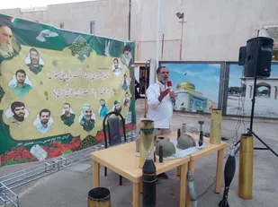 برگزاری یادواره شهدا در باغ غدیر اصفهان
