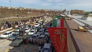 ۲۲ بهمن با حضور انقلابی مردم اقبالیه ماندگار شد