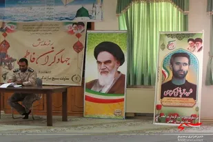 میز خدمت جهادی شهید کوچری در خاش برگزار شد