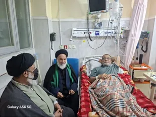 عیادت مسئول دفتر نمایندگی ولی&zwnj;فقیه در سپاه استان بوشهر از جانباز دفاع مقدس
