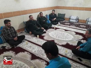 دیدار با خانواده شهید باولی بهمئی در بهبهان