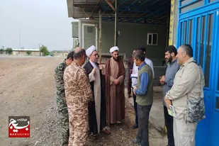 دیدار حجت&zwnj;الاسلام نجاری با کارکنان آماد و پشتیبانی سپاه انصارالحسین(ع) همدان