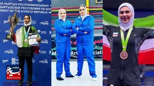 حضور پرافتخار بانوان مازندرانی در مسابقات جهانی کوراش