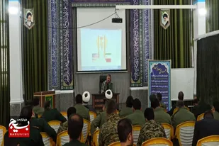 برگزاری مراسم گرامیداشت سالروز ۱۳ آبان ماه در سپاه ناحیه رزن