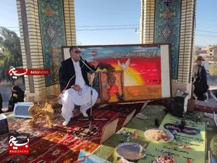 یادواره شهدا با حضور اهل سنت درکوی ثارالله