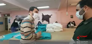 تلاش جهادگران همدانی برای پشتیبانی از کادر درمانی