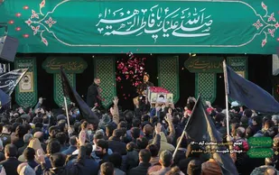 تجمع &laquo;فاطمیون سعادت آباد&raquo; در میدان شهید طهرانی مقدم تهران