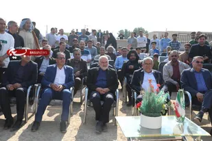 کلنگ زنی پروژه پارک ساحلی مالیات در سوسنگرد