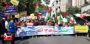 یه مصاحبه جذاب از اونایی که اومده بودن راهپیمایی روز ۱۳ آبان