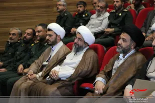 تکریم و معارفه مسئول دفتر نمایندگی ولی فقیه در سپاه ناحیه ساوجبلاغ برگزار شد