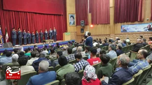 جشن خانوادگی بسیجیان گردان نهم امام حسین(ع) قم برگزار شد