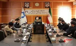 دیدار اعضای قرارگاه دانشجویی شهید دکتر قاسمی با رئیس دانشگاه علوم پزشکی قم