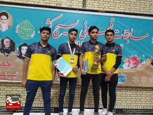 مدال طلا بر گردن تیراندازان ارسنجانی در مسابقات کشوری بسیج