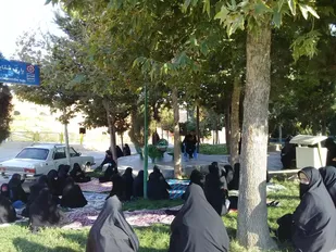 اجرای برنامه بانوان عاشورایی، رهروان شهدایی در منطقه کلاته خیج+ تصاویر
