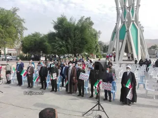 برگزاری آیین 13آبان ماه روز استکبارستیزی در آغاجاری