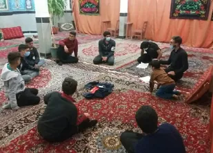 جلسه حلقه صالحین در پایگاه بسیج امام هادی(ع) برگزار شد