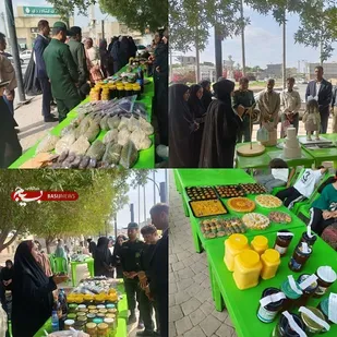 برگزاری جشنواره غذای محلی در شهر زیارتعلی به&zwnj;مناسبت روز جهانی غذا