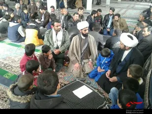 برگزاری میقات صالحین بسیج در نماز جمعه شهر شیرین&zwnj;سو