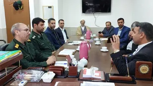&zwj; دیدار مدیرکل آموزش پرورش با جانشین فرمانده سپاه در بسیج اقشار