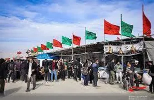 خدمات رسانی موکب انصارالحسین(ع) به زائرین اربعین