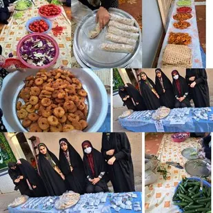 پخت و توزیع ۴۰۰ عدد ساندویچ  به همت حوزه دانش آموزی شهید فهمیده دهلران