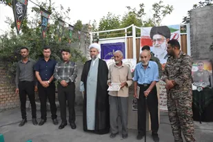 مراسم &laquo;آبروی محله&raquo; چهار شهید در روستای چالکی گرگان برگزار شد