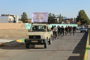 همایش دوچرخه&zwnj;سواری در تربت&zwnj;جام
