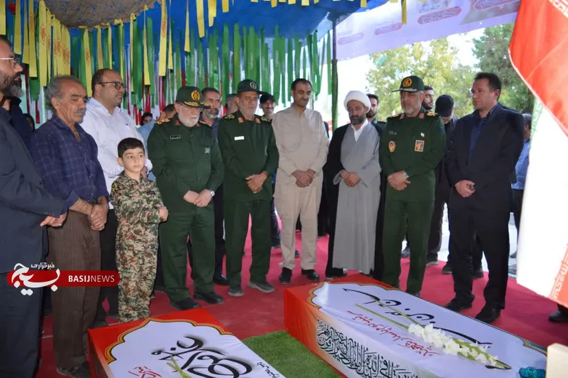تجدید میثاق با شهدا در فارسان