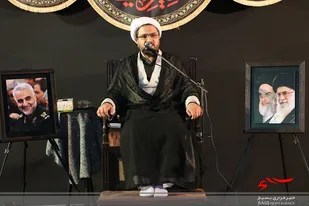 برگزاری مراسم عزاداری امام حسین (ع) در مسجد جامع رجایی شهرکرج