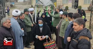 اعزام زائران راهیان نور خواهر اصلاندوز به مناطق عملیاتی جنوب