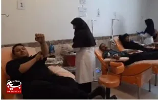 پویش نذر خون در مراغه همزمان با روز عاشورا