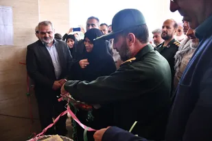 افتتاح بیمارستان تخصصی صحرایی در اینچه برون به مناسبت هفته بسیج