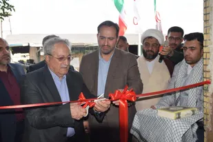 افتتاح پایگاه بسیج کارگران و کارخانجات شهدای شلمچه شرکت تولیدی صنعتی ایران توحید در شهرک صنعتی کاوه استان مرکزی.