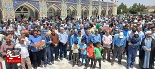 راهپیمایی و تجمع نصر و خشم در نایین