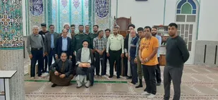 مراسم تودیع امام جماعت مسجدحضرت ابوالفضل(ع)روستای فراغه
