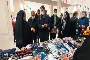 بازدید مدیرکل کمیته امداد استان همدان از نمایشگاه اقتصاد مقاومتی ملایر