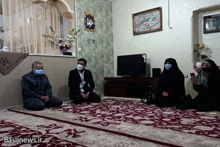 دیدار با خانواده معظم شهدا در زاهدان